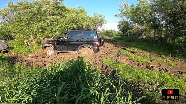 На рыбалку на УАЗ Патриоте/По буксуем.... смотреть онлайн