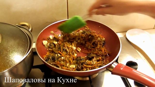 Печеночный суп с грибами. рецепт. смотреть онлайн