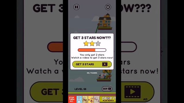 Rope Puzzle Stickman Rescue Level 51,52,53,54,55,56,57,58,59,60 Gameplay WalkThrough смотреть онлайн
