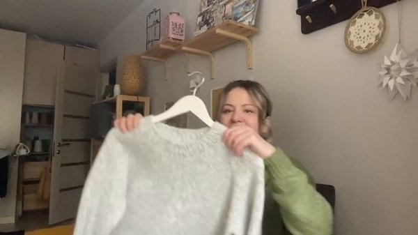 Вязальный Влог: Довязала Икат. Довязала казахстанские гольфы. Джемпер из Drops Air