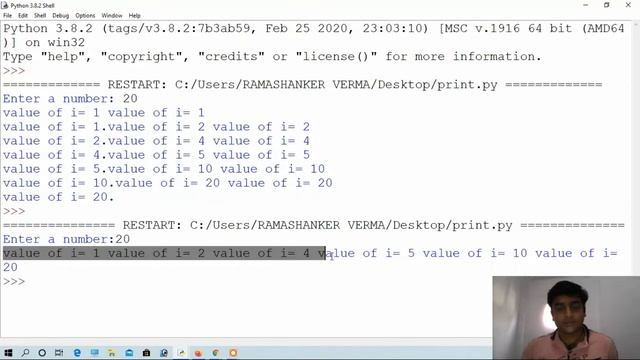 print function in python Lecture 10 :Hindi смотреть онлайн