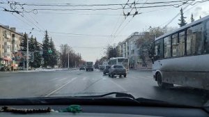 Заезд и выезд с площадки. Экзамен ГИБДД. Уфа.