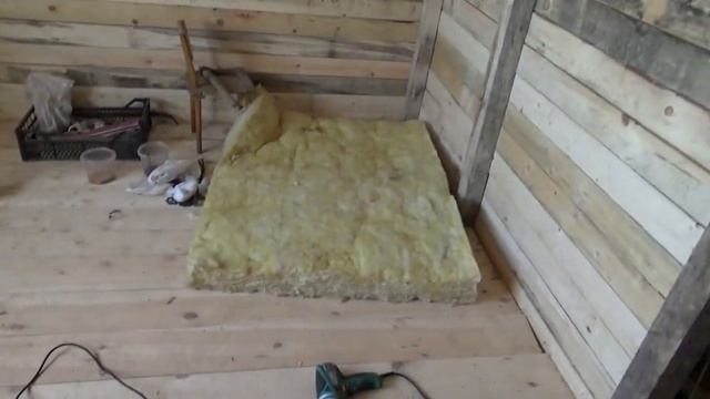 Мансардная комната.Уложил утеплитель. Часть 3. смотреть онлайн