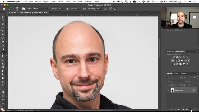Photoshop Tutorial: How to quickly REMOVE Redness on Face & Skin смотреть онлайн