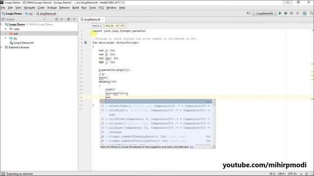 #47 Kotlin Tutorial | Palindrome Number Program смотреть онлайн