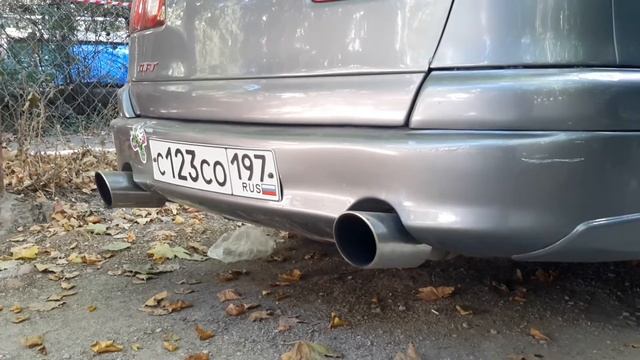 Toyota Caldina GTT выхлоп от Infiniti FX358 смотреть онлайн