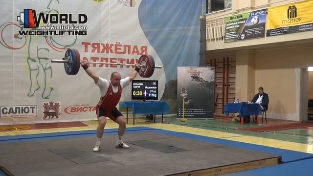КОСАРЕВ/KOSAREV (94,М-40) 100-110-115/130-140-145. Russian Masters Cup -2017. смотреть онлайн