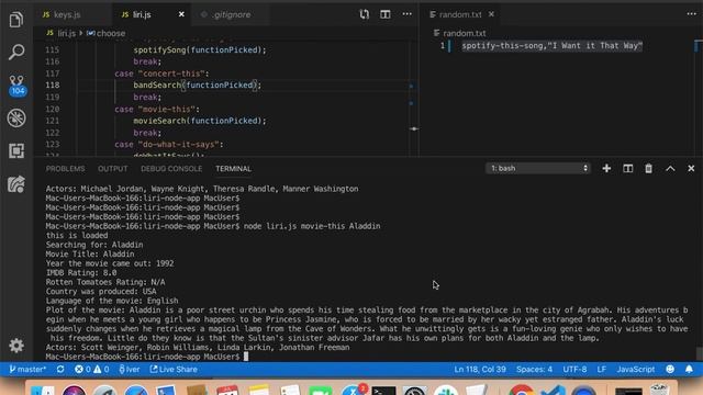 Testing liri-node-APP смотреть онлайн