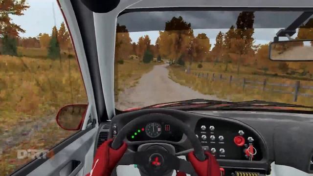 Dirt 4 Mitsubishi Lancer Evo Vi - Michigan - Amber Forest Long смотреть онлайн