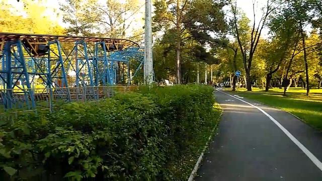 Аттракцион в парке им. Гагарина г. Новокузнецк смотреть онлайн