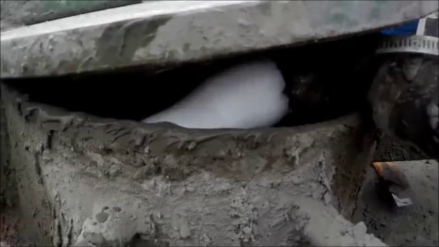 building a house.. foam concrete mixer.строим дом.монолитный дом из пенобетона. смотреть онлайн