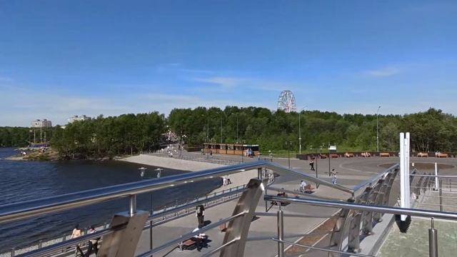 Мурманск, прогулка у Семёновского озера смотреть онлайн