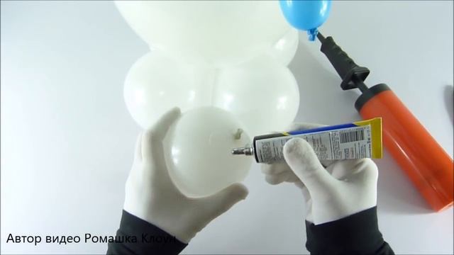 СНЕГОВИК ИЗ ВОЗДУШНЫХ ШАРОВ своими руками How To Make a Christmas Snowman Balloon TUTORIAL смотреть онлайн