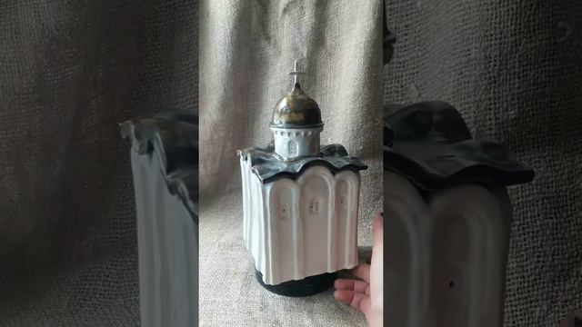 Церковь, шкатулка, керамика ручной работы смотреть онлайн
