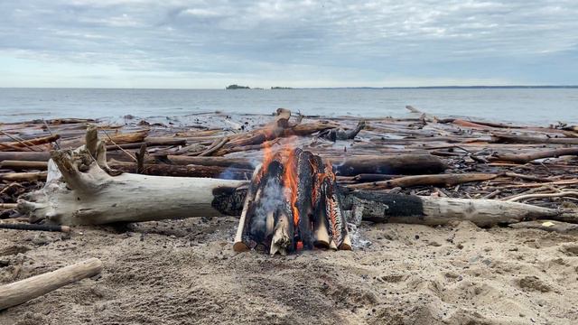 4K Relaxing campfire смотреть онлайн