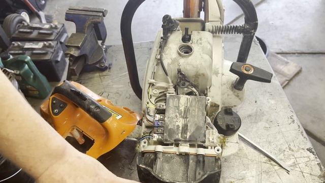 STIHL TS500i Cutoff Saw  Won't Start Small Engine Repair