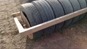 самодельный прикатывающий каток