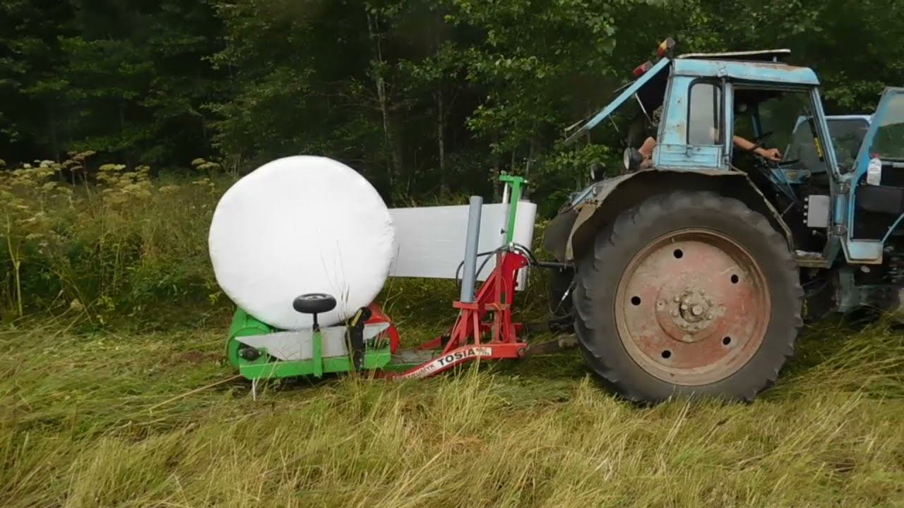 Сенокос 2021.Мотаем сенаж в пленку! смотреть онлайн