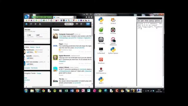Twitter ID data with Tweepy and Python смотреть онлайн