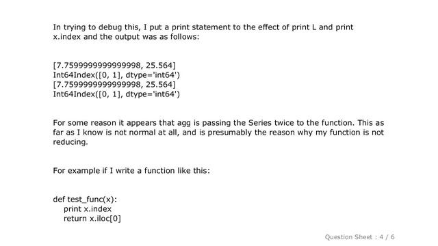 Pandas : Pandas Groupby Agg Function Does Not Reduce смотреть онлайн