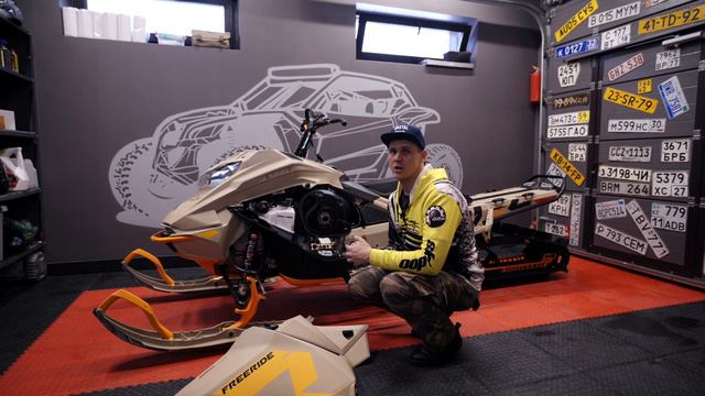 МОЩНЫЙ и МАНЕВРЕННЫЙ ГОРНЫЙ СНЕГОХОД: БРП Ski Doo Freeride 850 Turbo 165 лс! смотреть онлайн