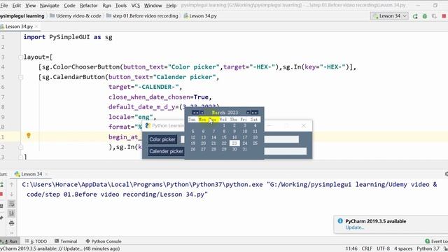 Python GUI with PySimpleGUI - easy learn 34 смотреть онлайн