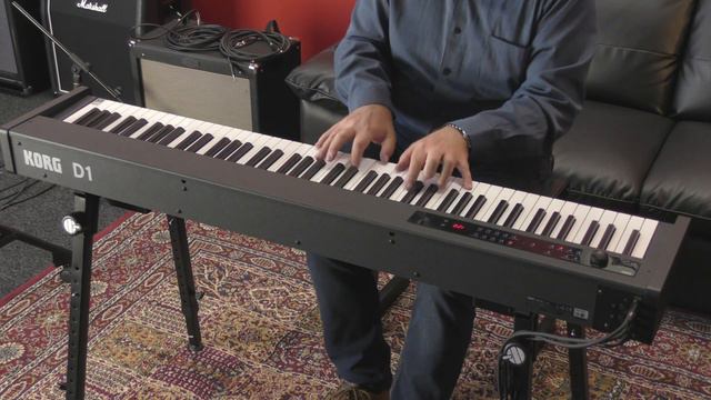 KORG D1 Digital Piano Sound Show - Prima Parte смотреть онлайн