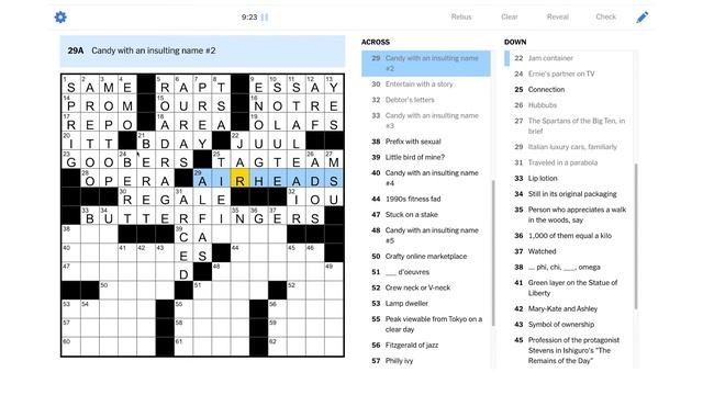 Solve With Me: The New York Times Crossword - Tuesday, May 4, 2021 смотреть онлайн
