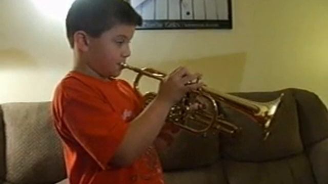 "Jingle Bells" for Trumpet played on a Cornet смотреть онлайн