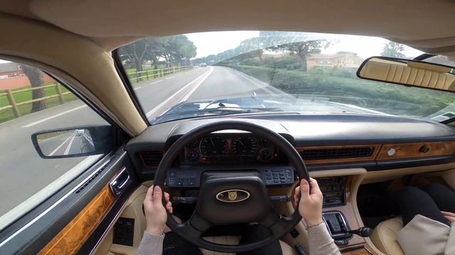 POV TEST DRIVE - JAGUAR XJ 40 SOVEREIGN 1992 смотреть онлайн