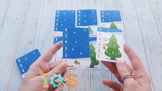 Развивающая новогодняя игра - Чья елка больше? смотреть онлайн