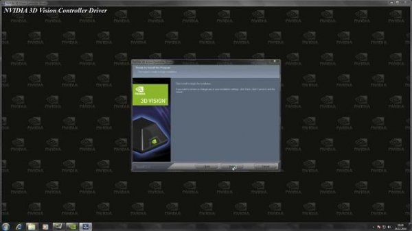 Установка драйвера 3D Vision