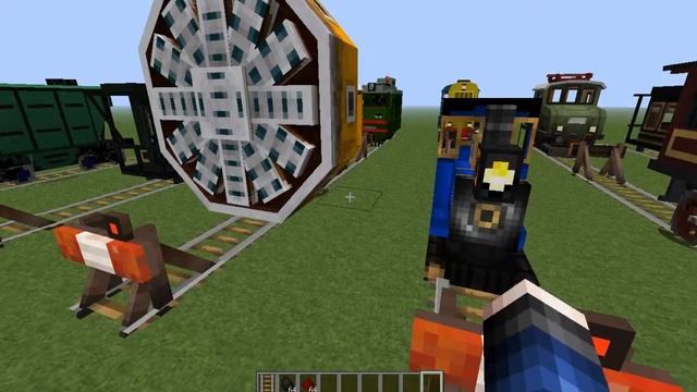 обзор модов №1 много поездов смотреть онлайн