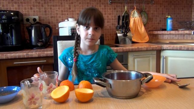 Вишневые Апельсины -- Желе из сока Рецепт смотреть онлайн