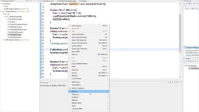 Sorting collections in java | Comparable & Comparator in java | Java9s.com смотреть онлайн