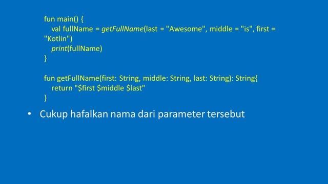 18. Named & Default Argument - Kotlin Functional Programming смотреть онлайн