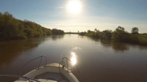Прогулка на катере по протокам реки Зея 2016.