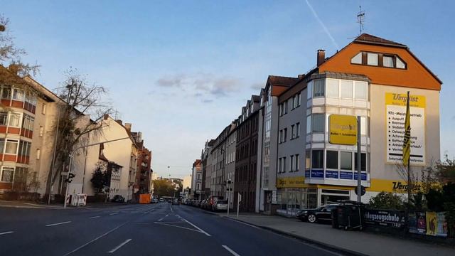 Города Германии улицы города/The Streets Of Kassel City (Germany)