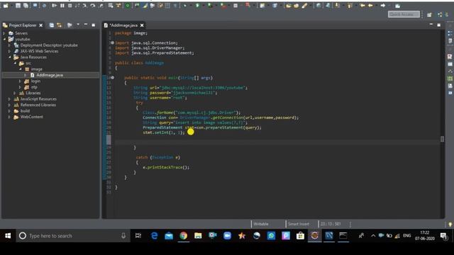 How to insert Image in MySQL Database | Java | MySQL | Eclipse смотреть онлайн