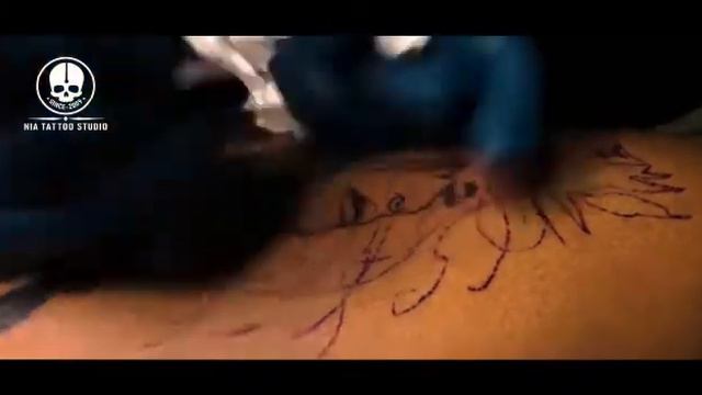 Black and grey tattoo time lapse смотреть онлайн