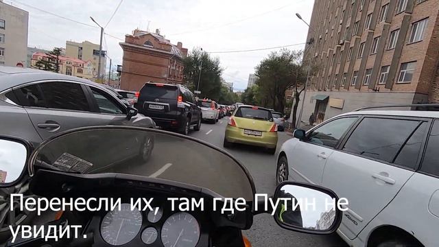 Мотопрогулка Владивосток ул. Светланская, Эгершельд, Маяк смотреть онлайн