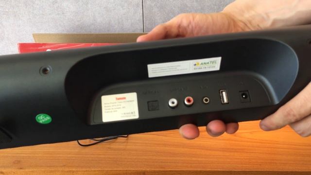 UNBOXING TOMATE MTS 2019 REVIEW Sound Bar Bluetooth (em português) смотреть онлайн