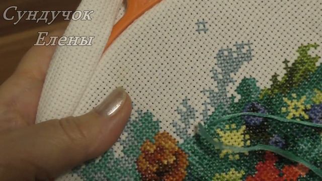 Вышивка Рождественский венок от РИОЛИС ЗАВЕРШАЮ! смотреть онлайн