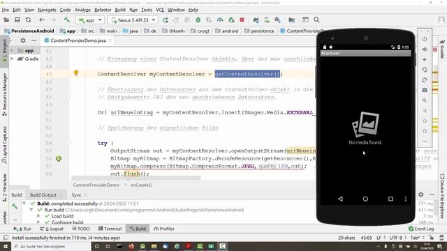 Android: Content Provider смотреть онлайн