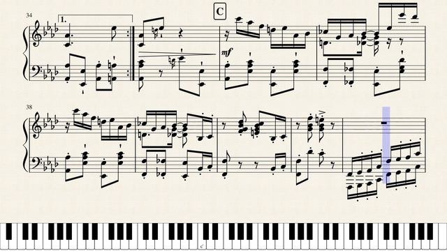 💮 GLADIOLUS RAG | Scott Joplin | Musescore | Ragtime | E.J.K.L.L | YouTube | 2018 💮