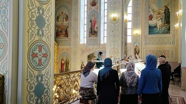 Второй антифон "Хвали, душе моя, Господа..." (Г.Н Лапаев). Регент Екатерина Артюхова. смотреть онлайн