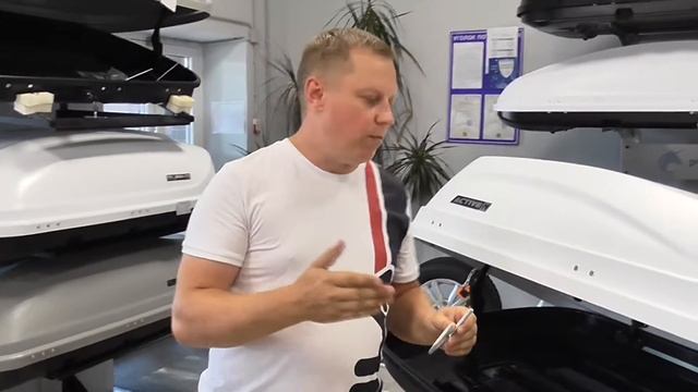 Бокс ACTIVE M 450 литров в цвете белый матовый смотреть онлайн