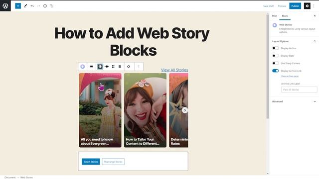 How To Embed Web Stories On A WordPress Blog Post смотреть онлайн