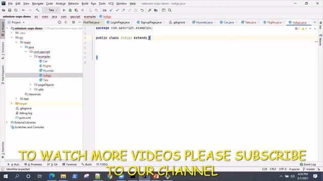 Java OOPS Concepts in Selenium - What is Abstraction? смотреть онлайн
