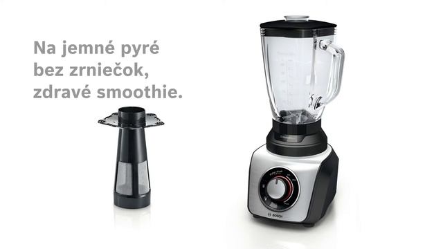 Bosch SilentMixx príslušenstvo - filter na smoothie смотреть онлайн